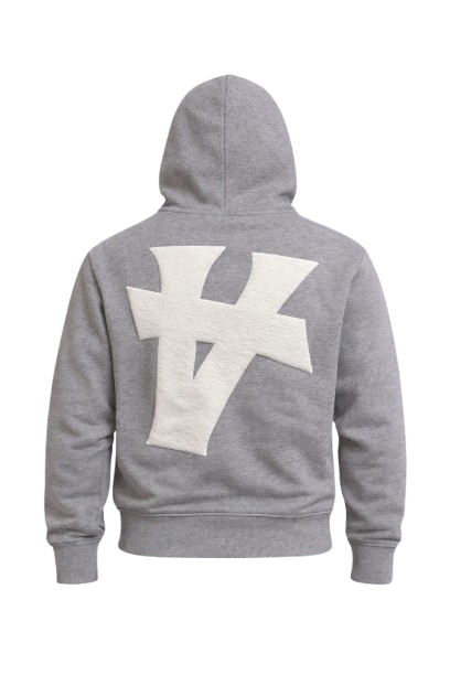 Balaclava Hoodie Blue/Grey