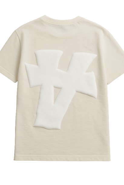 Vision t-shirt Beige